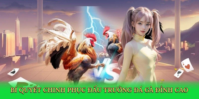Bí quyết chinh phục đấu trường đá gà đỉnh cao